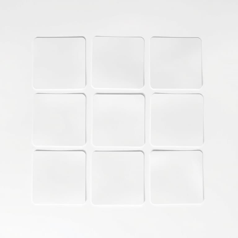 Custom Square Stickers — CasoPromos